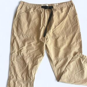 PacSun Men's Khaki Chinos with Black Belt
